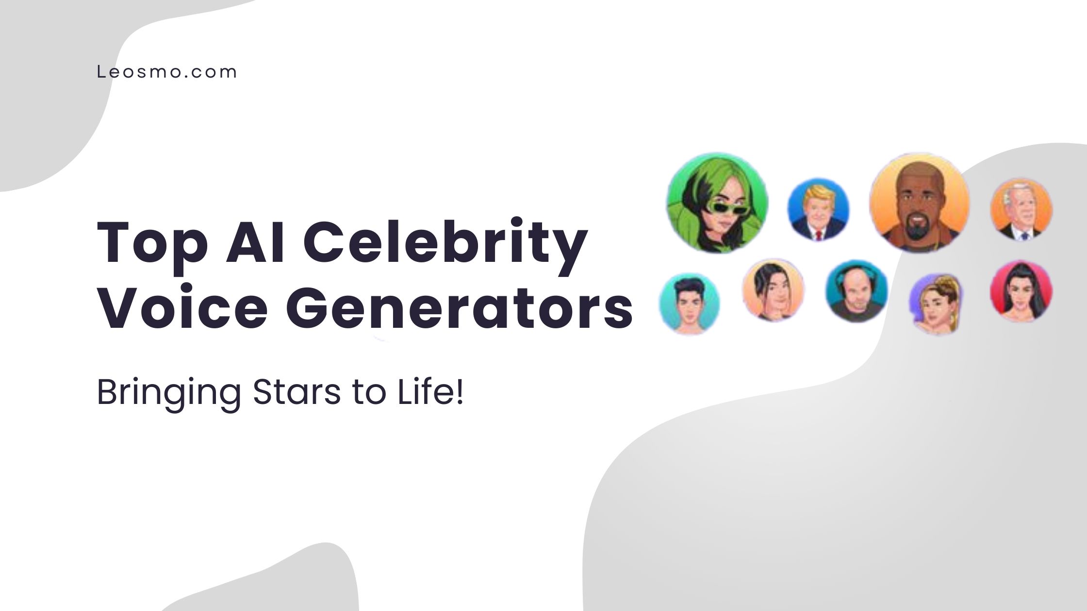 Read more about the article Top AI Celebrity Voice Generators: Bringing Stars to Life!